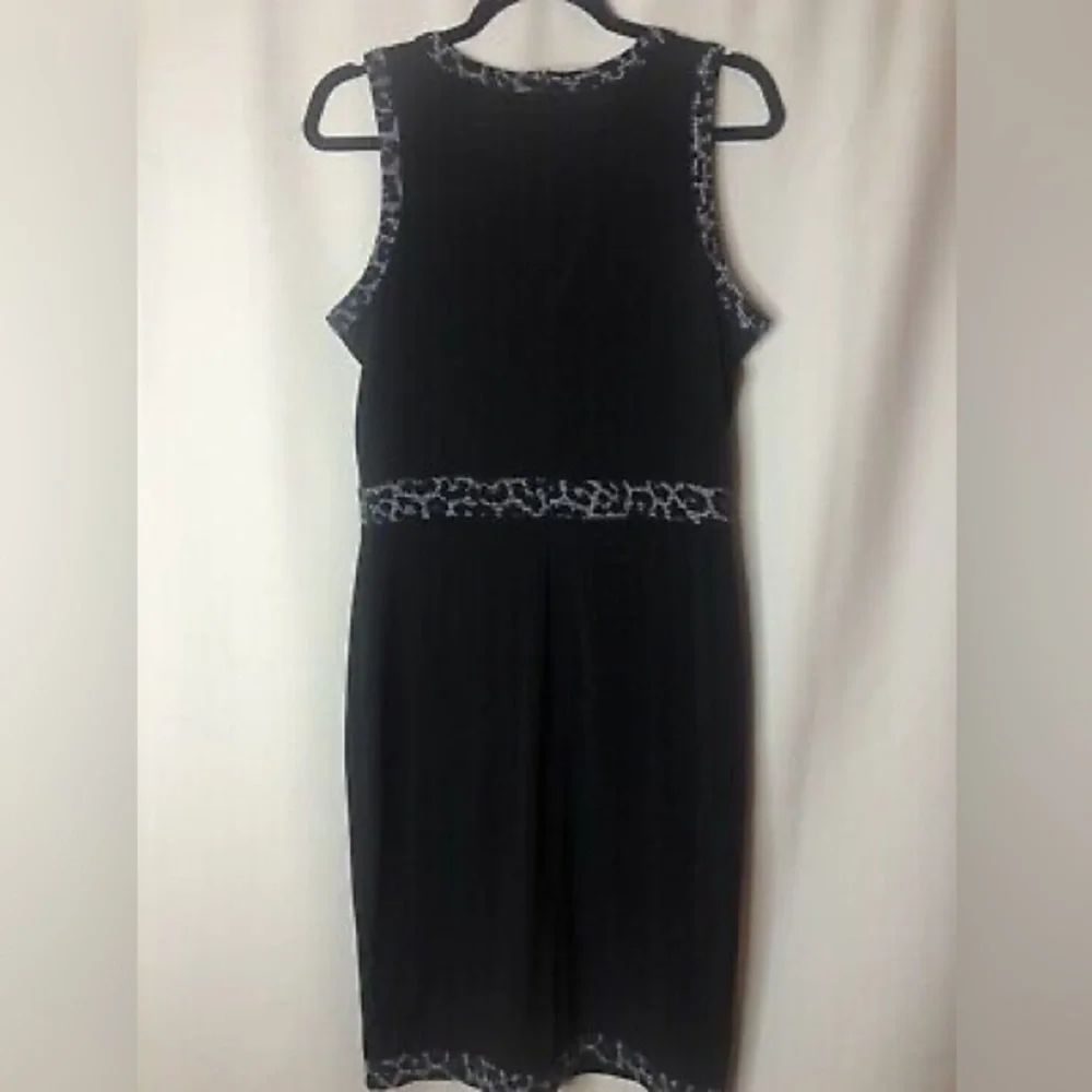 MICHAEL KORS Black Faux Wrap Dress - Small! - Picture 7 of 7